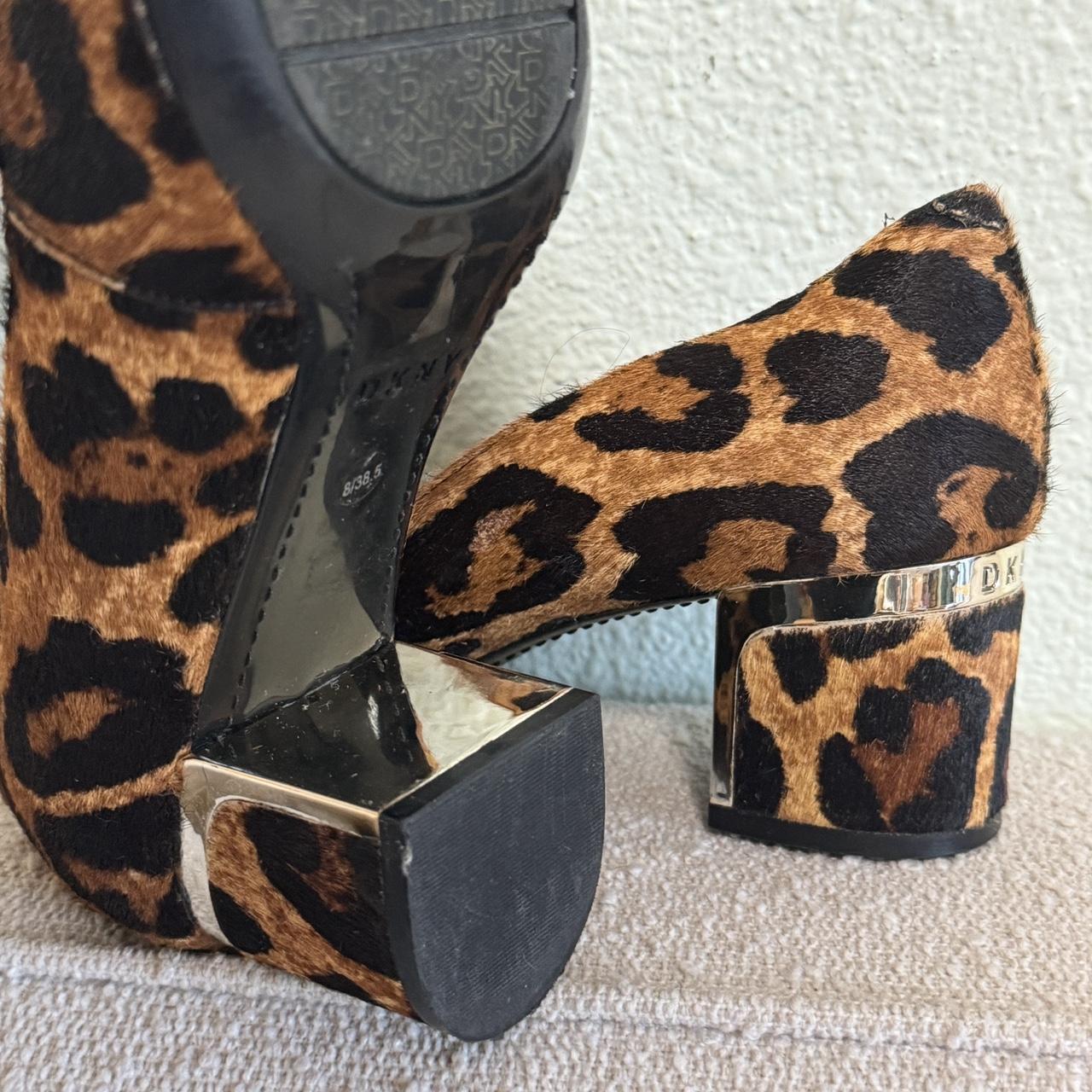 Dkny leopard shoes online