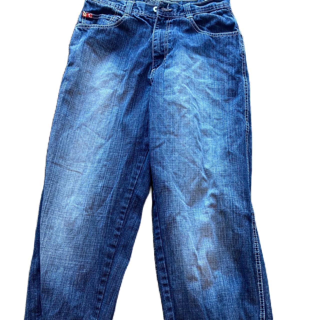 JNCO Men's Blue Jeans | Depop