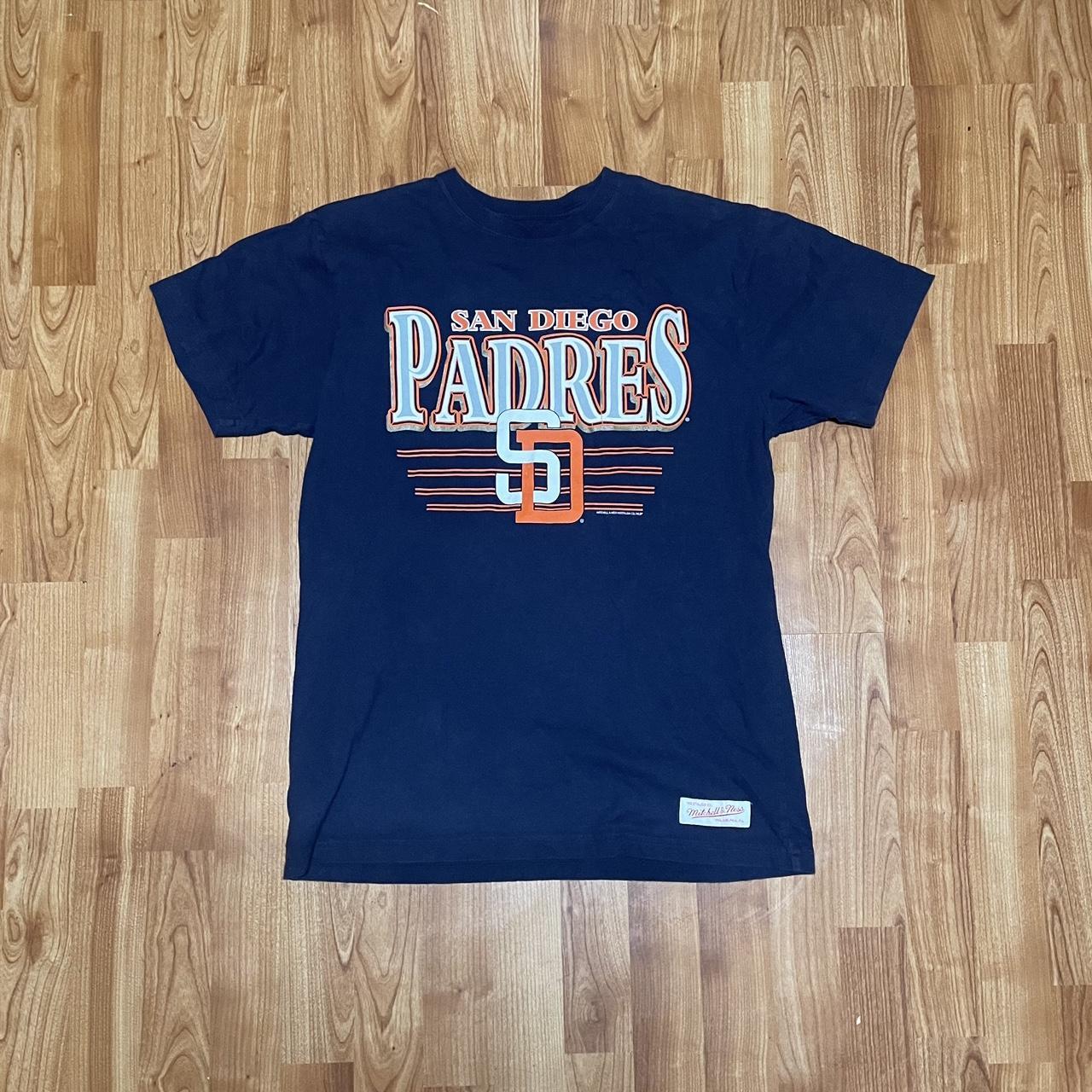 SAN DIEGO PADRES MITCHELLS AND NESS TEE - Depop