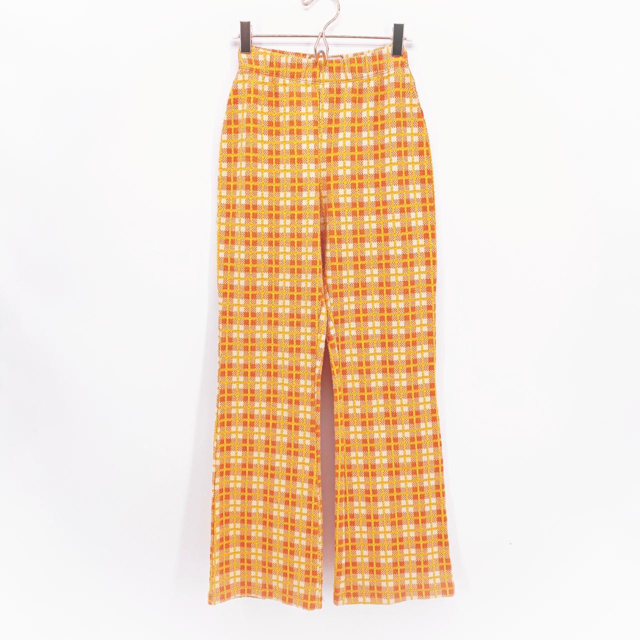 Urban Outfitters Plaid Flare Pants Depop