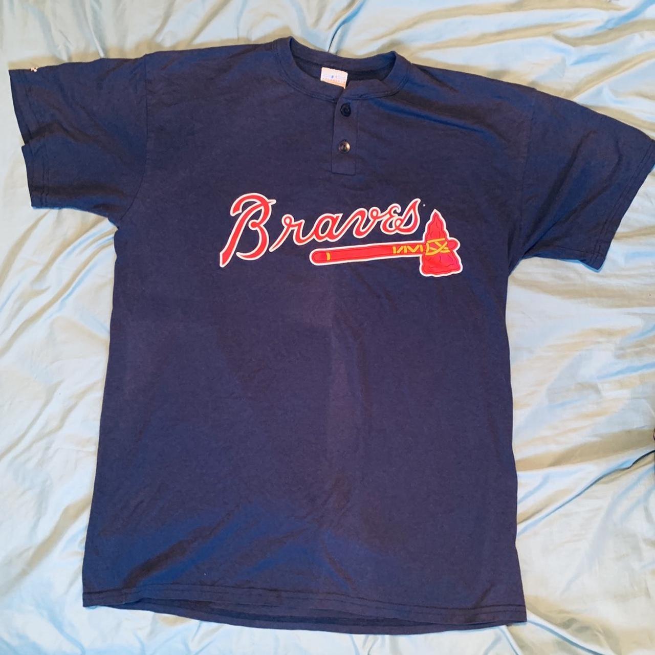 Braves Little League Mcdonald’s Baseball Tee Shirt - Depop