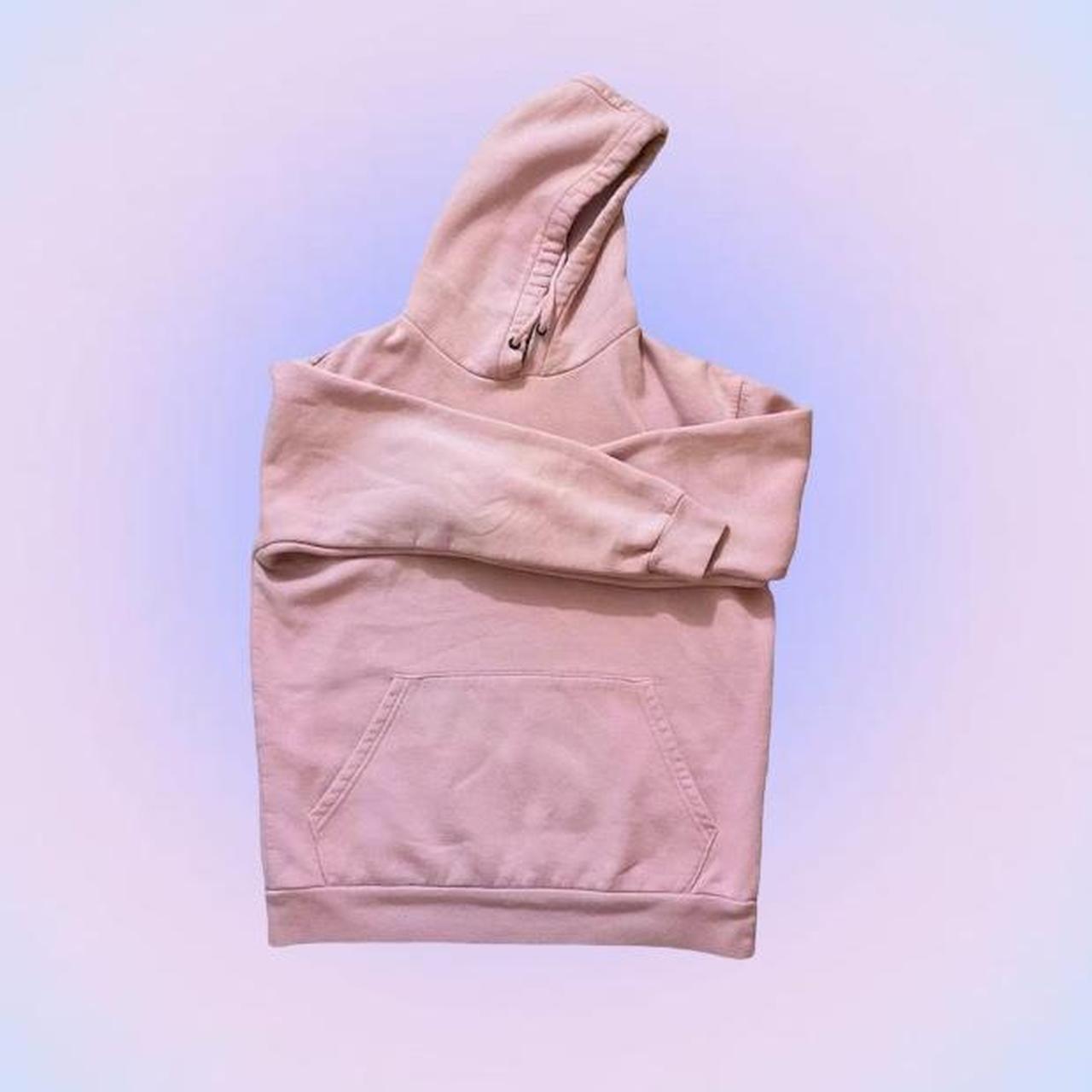 Zara Women's Pink Hoodie Depop