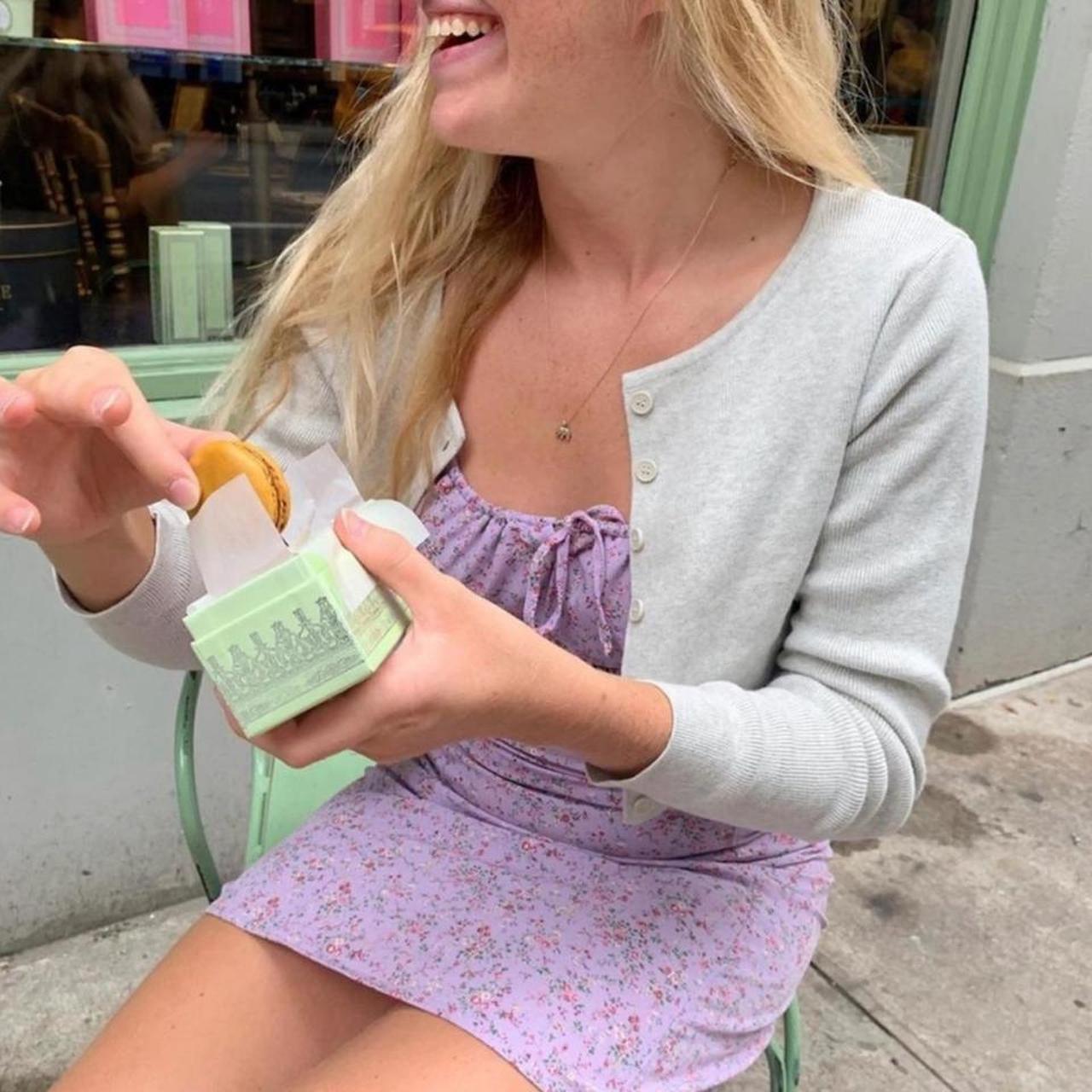 Brandy melville John galt purple Jennifer dress,