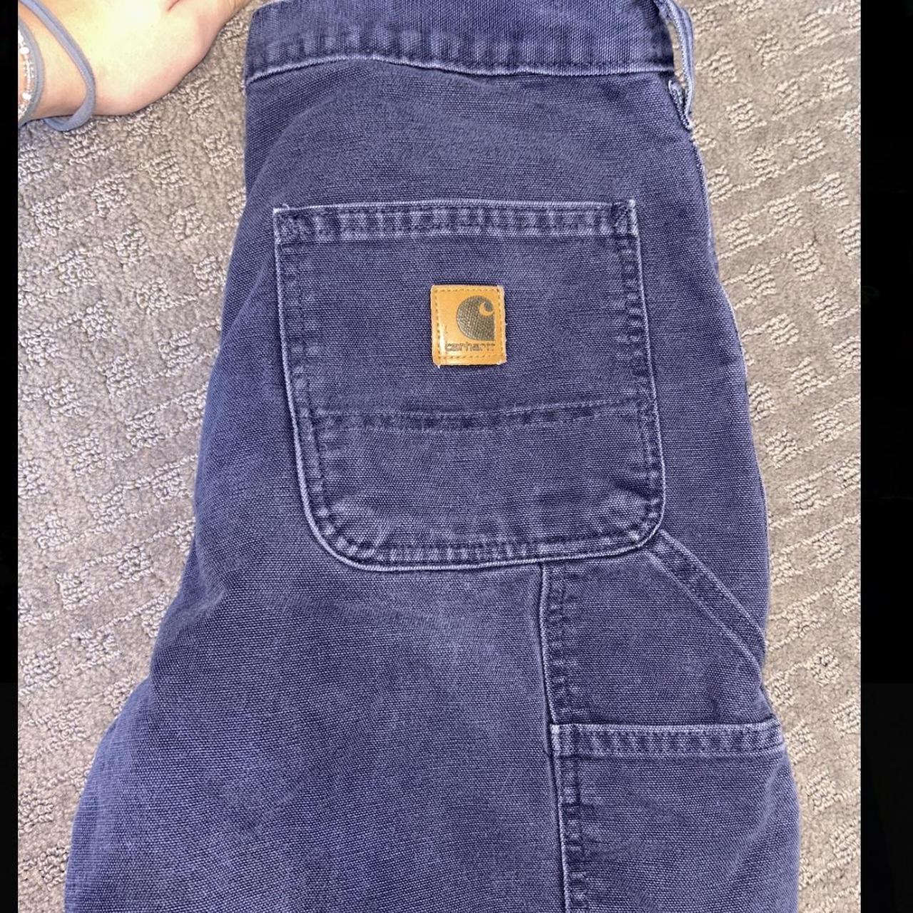 Carhartt flannel lined cargo pants 29 x 32 *... Depop