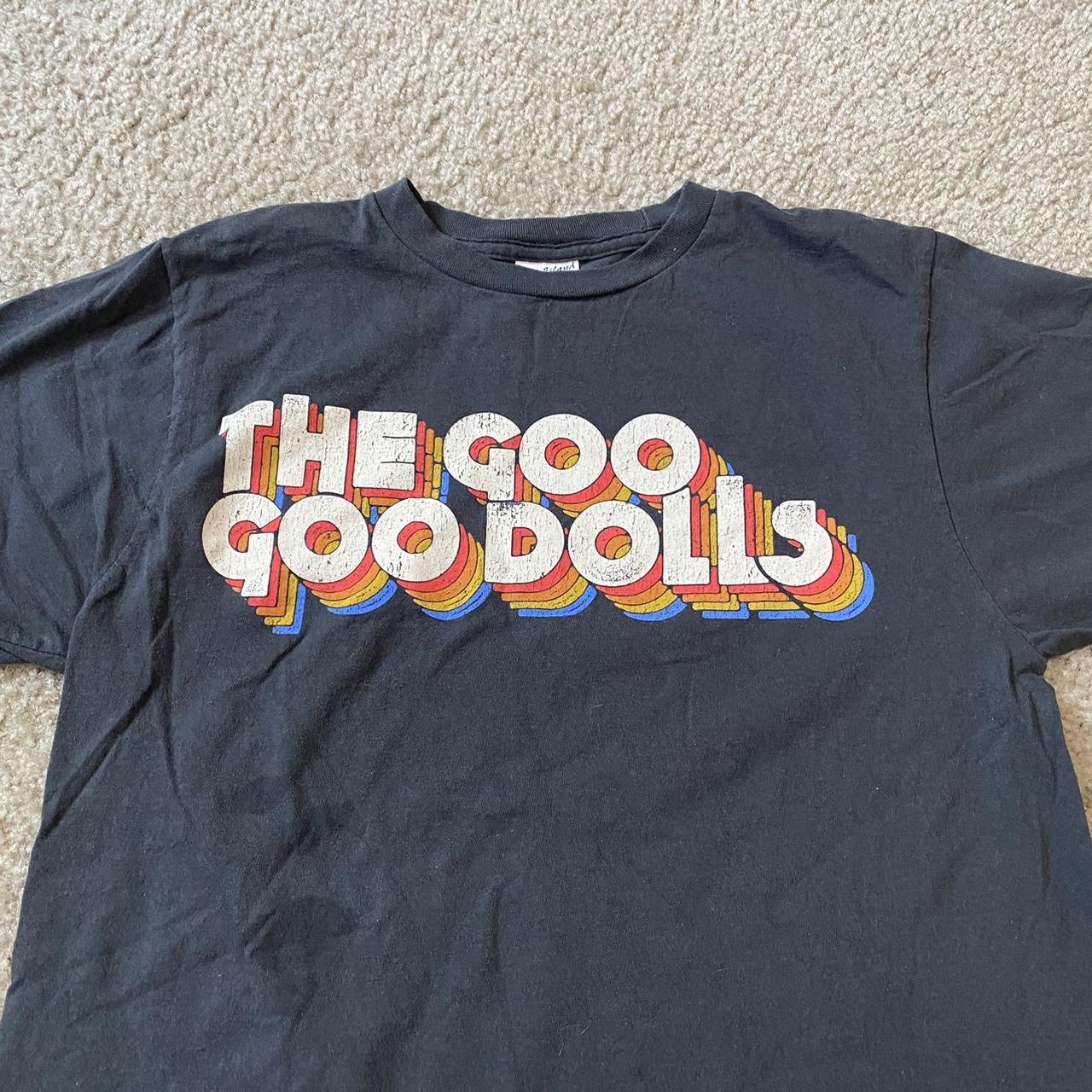 トップス 90s GOO GOO DOLLS tee black vintage Vintage The Goo Goo Dolls 