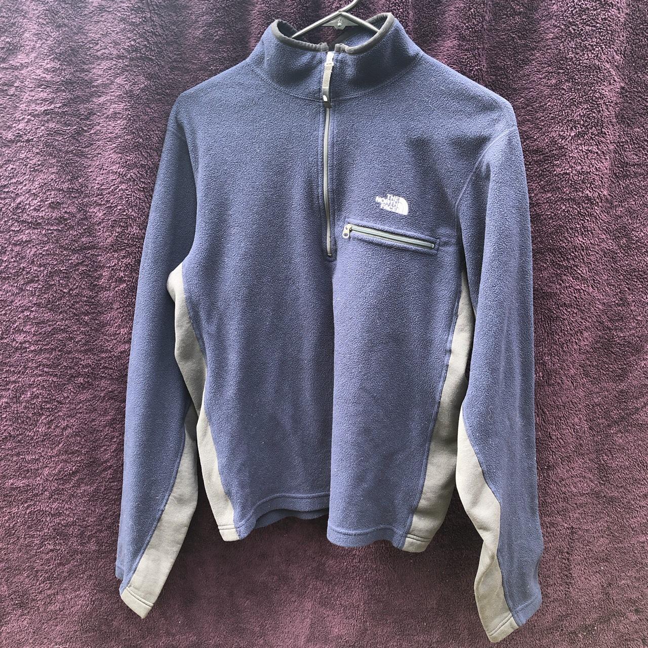 North face hot sale snap pullover