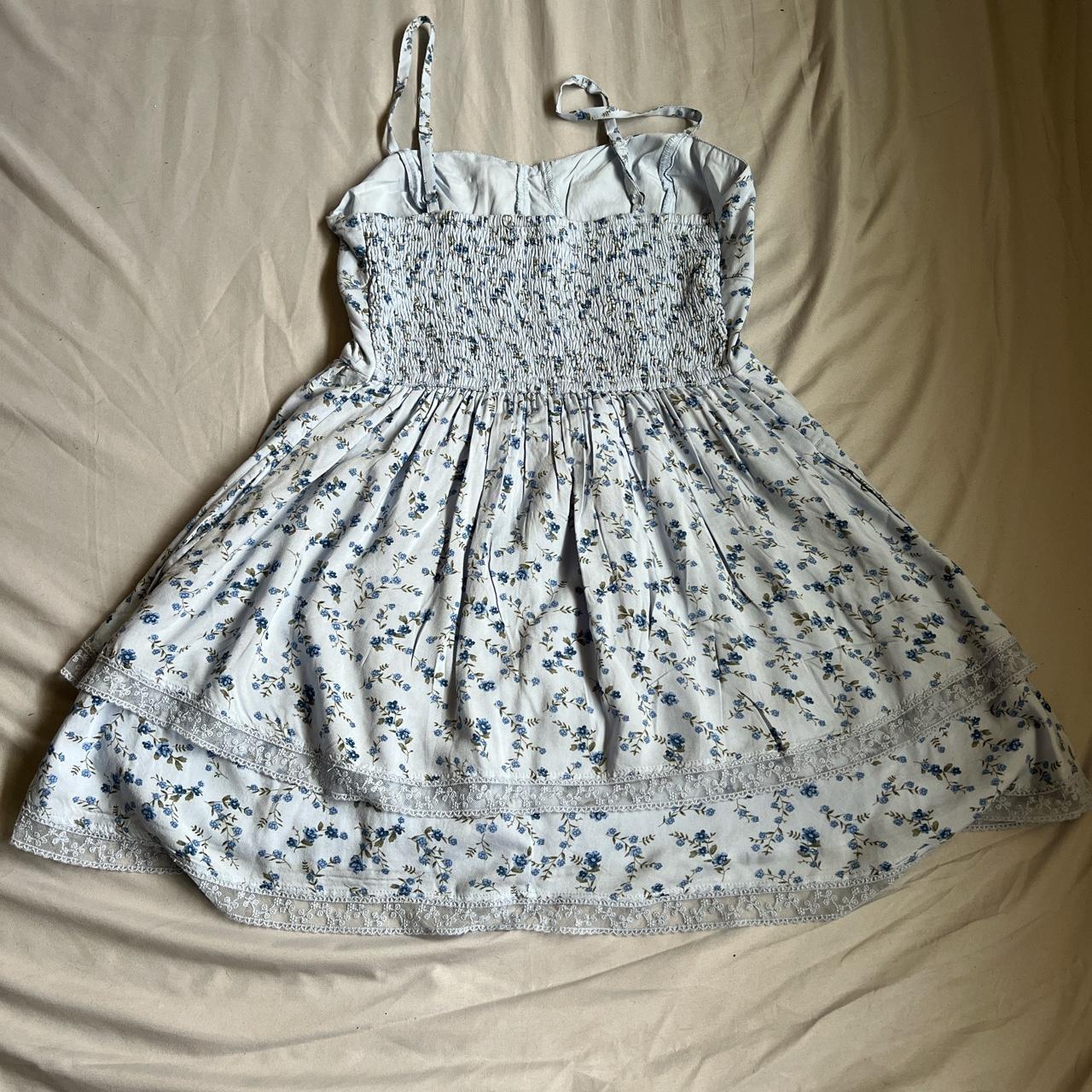 Hollister Co. Women's Blue Dress Depop