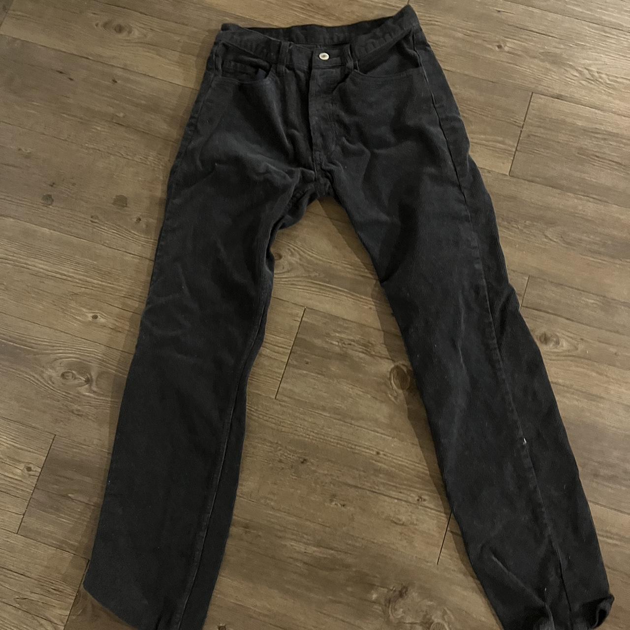 PacSun Women's Black and Navy Jeans | Depop