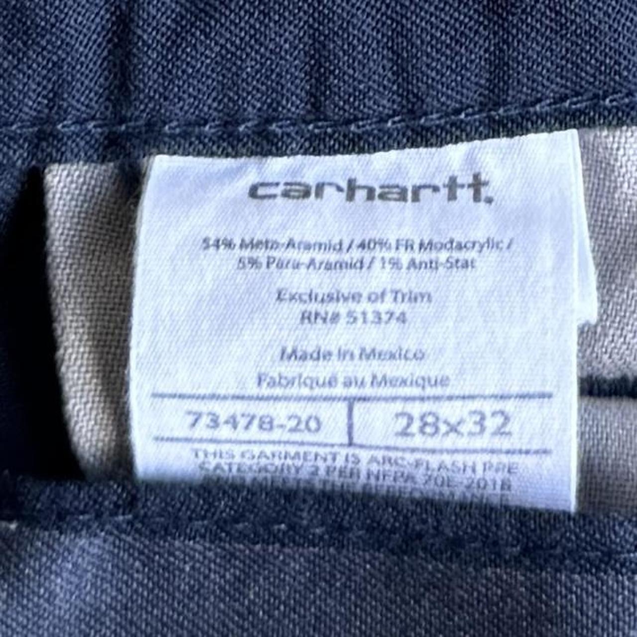 Vintage Y2K Carhartt Baggy Navy Blue Essential... - Depop