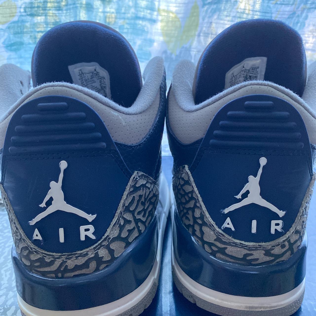 Jordan 3 GeorgeTown. 100% Authentic Fair Condition - Depop