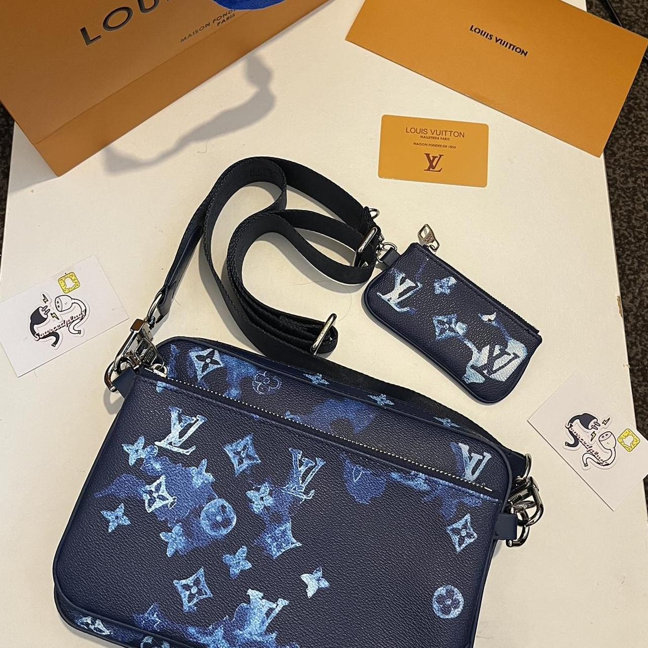 Louis Vuitton trio messenger bag Second - Depop
