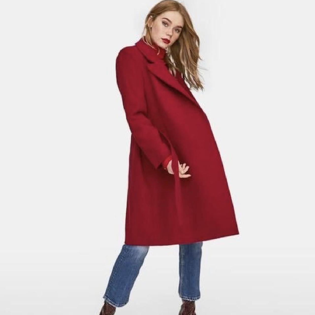 Stradivarius wool store coat