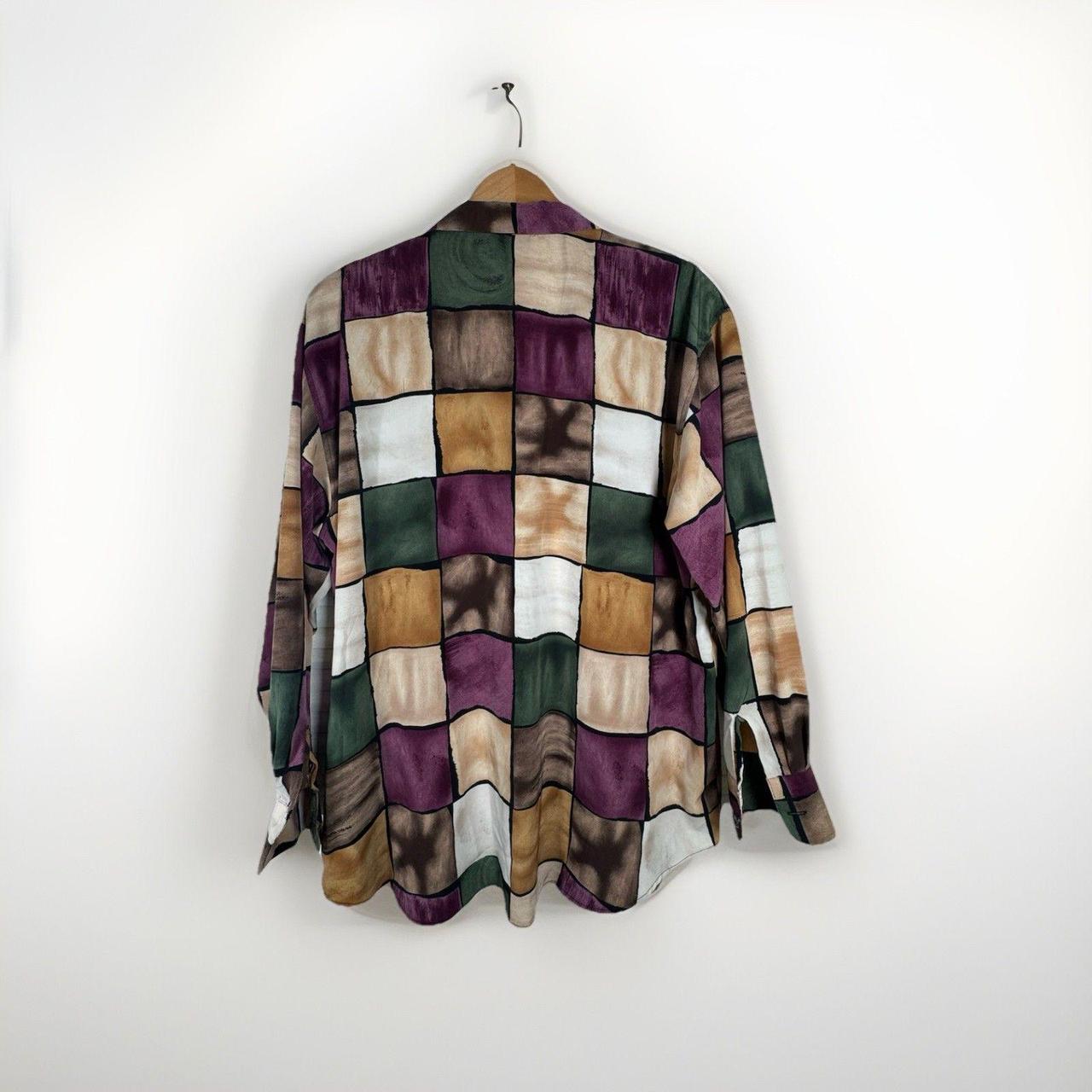 Source Unknown Women's Blouse - Multi/Purple - L … - image 8