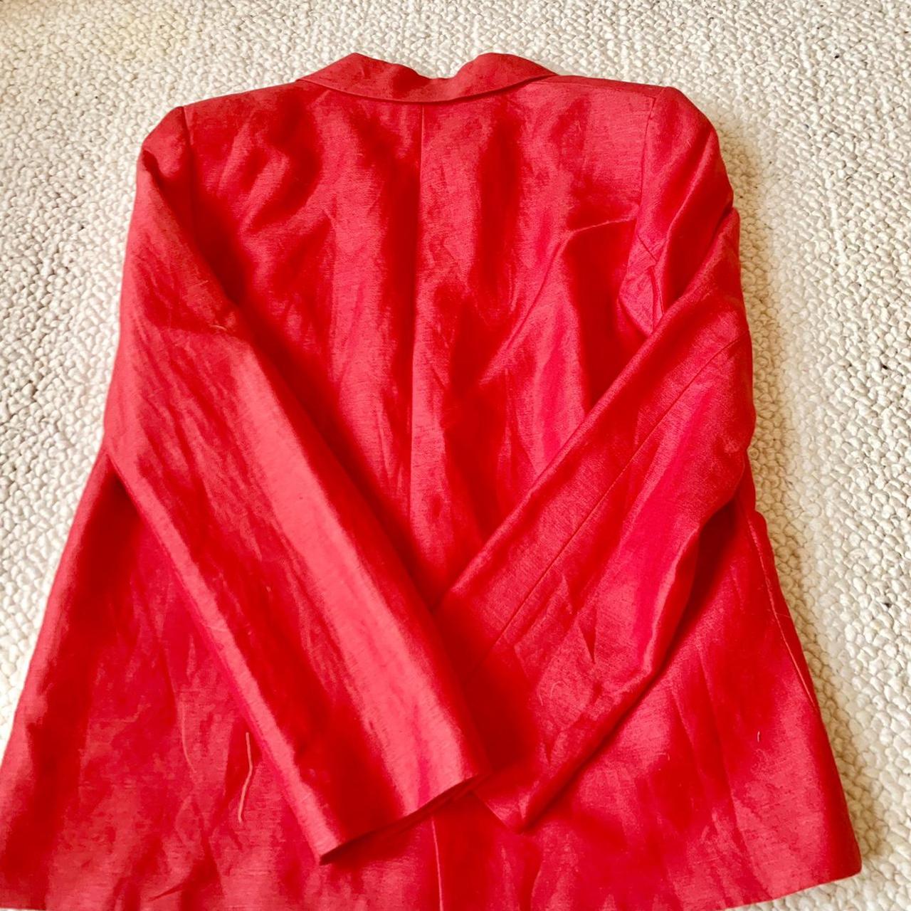 Zara Women's Red Jacket Depop
