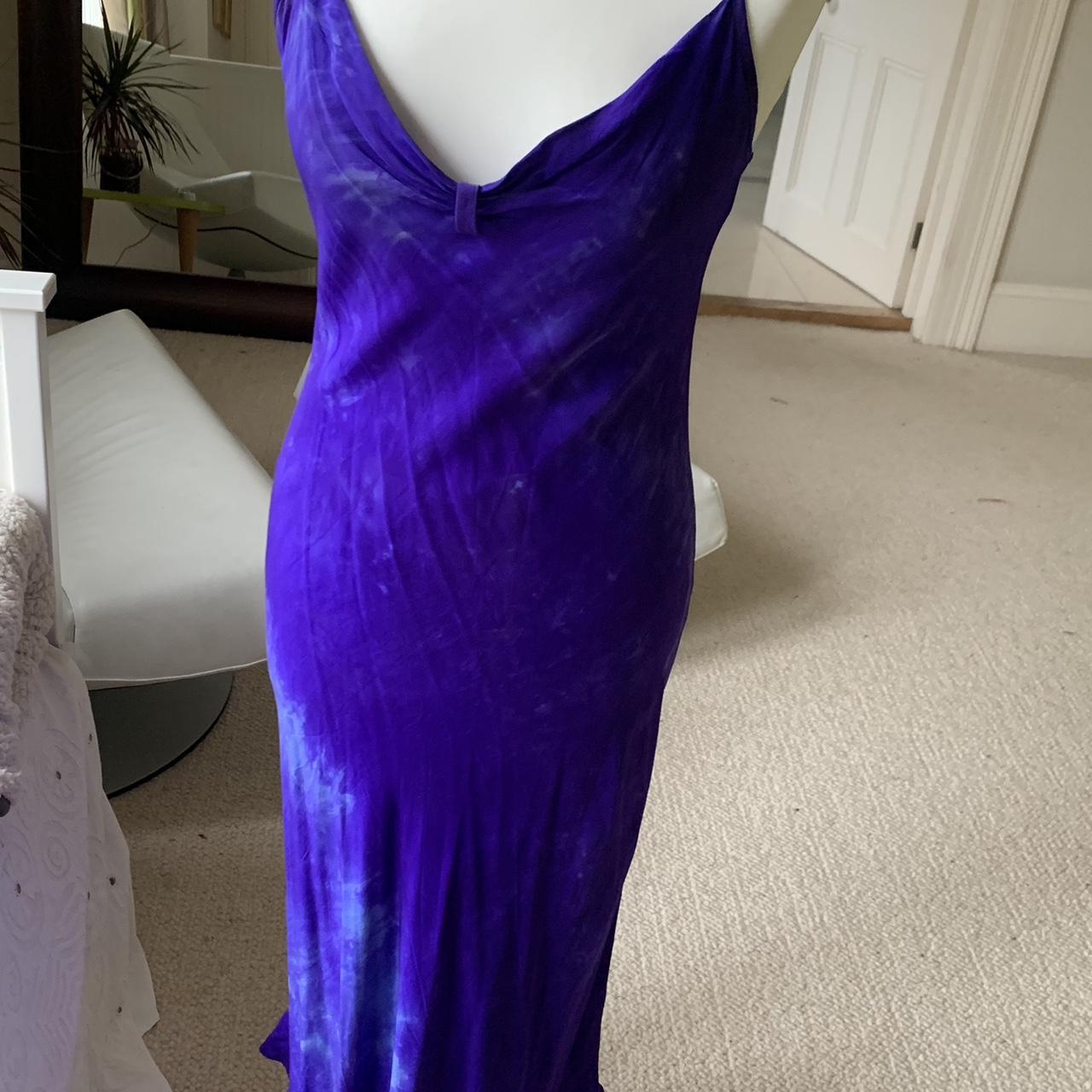 Rixo Women's Purple Dress | Depop