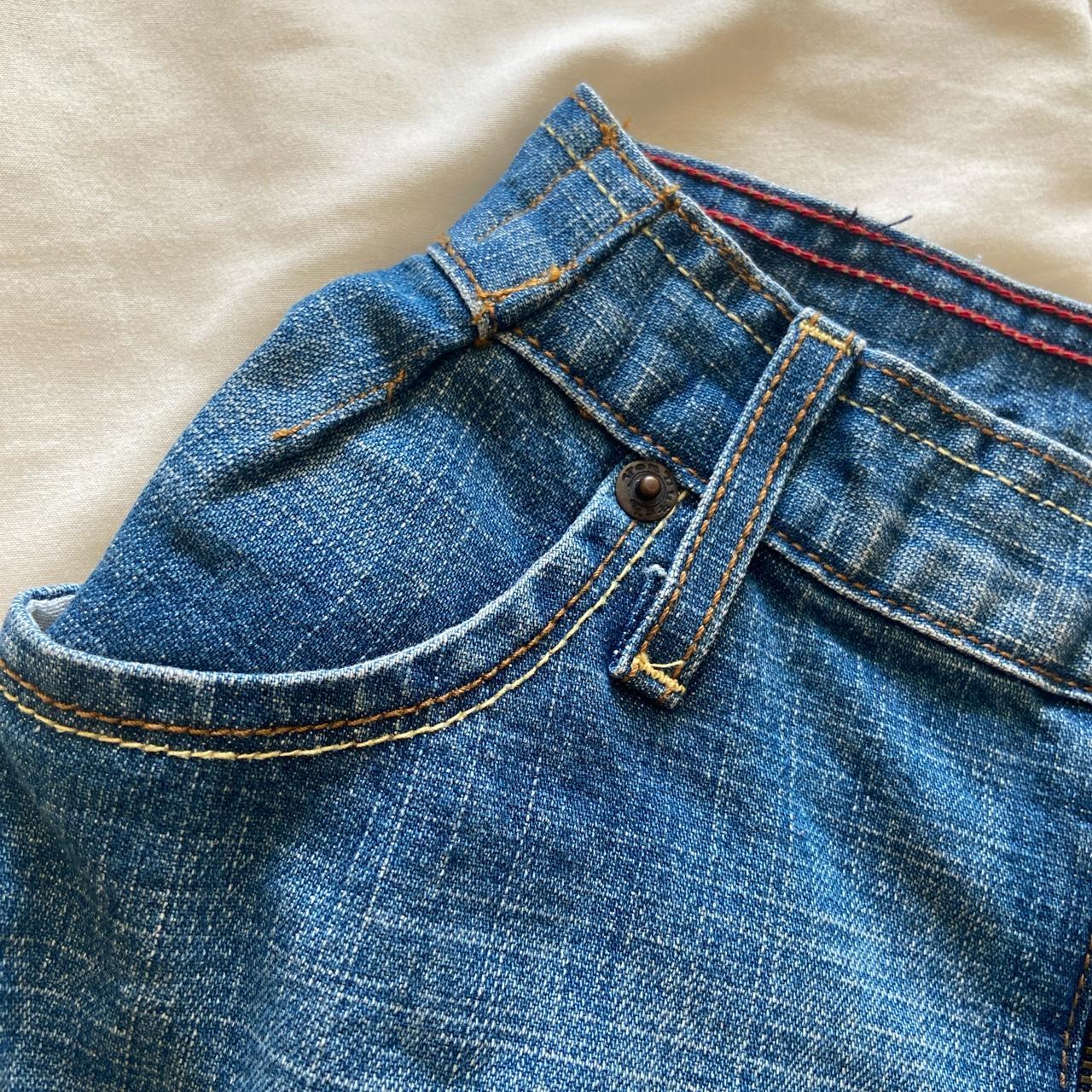 Von Dutch mini Jean skirt. This is a vintage piece... - Depop