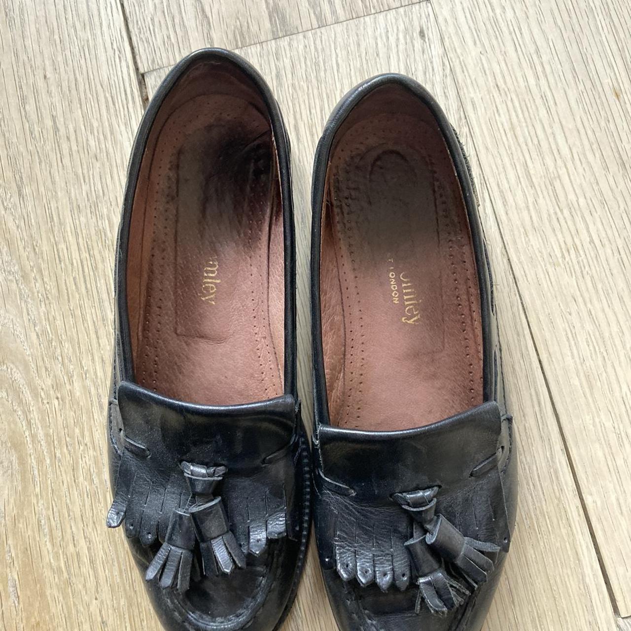 Women's Black Loafers | Depop