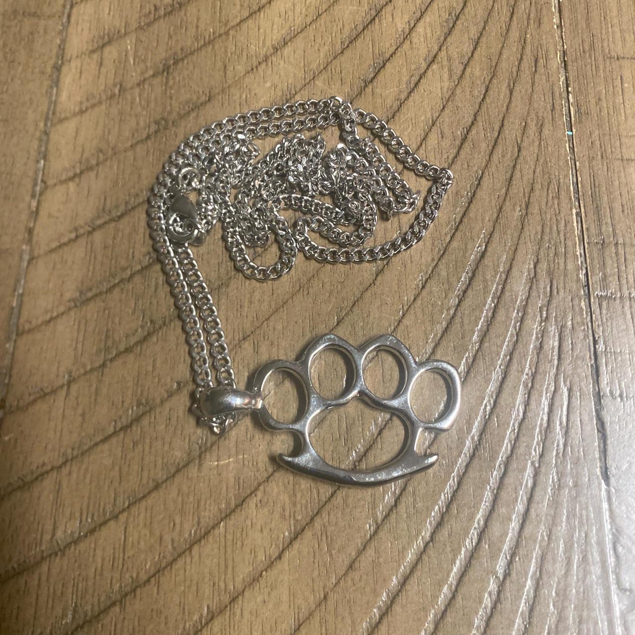 Brass Knuckles Pendant In Fashion Necklaces & Pendants | EBay - Foto 11