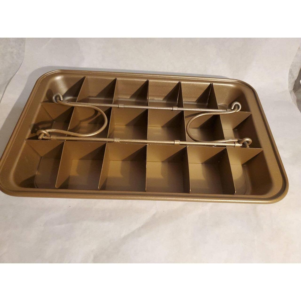 Brownie Pan with Dividers Rack All Edges Divided... Depop
