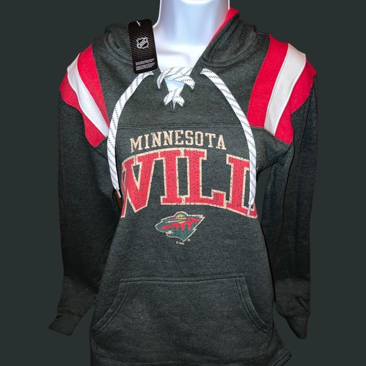 NHL Minnesota Wild Hoodie Swearshirt Good condition, - Depop