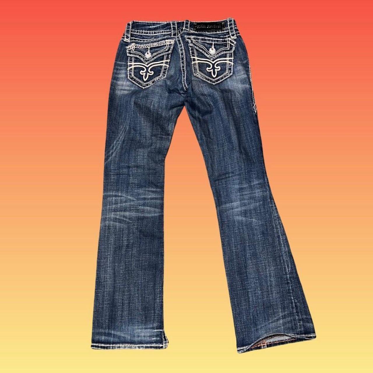 Rock Revival Bianca Boot Jeans Size 26 Waist... Depop