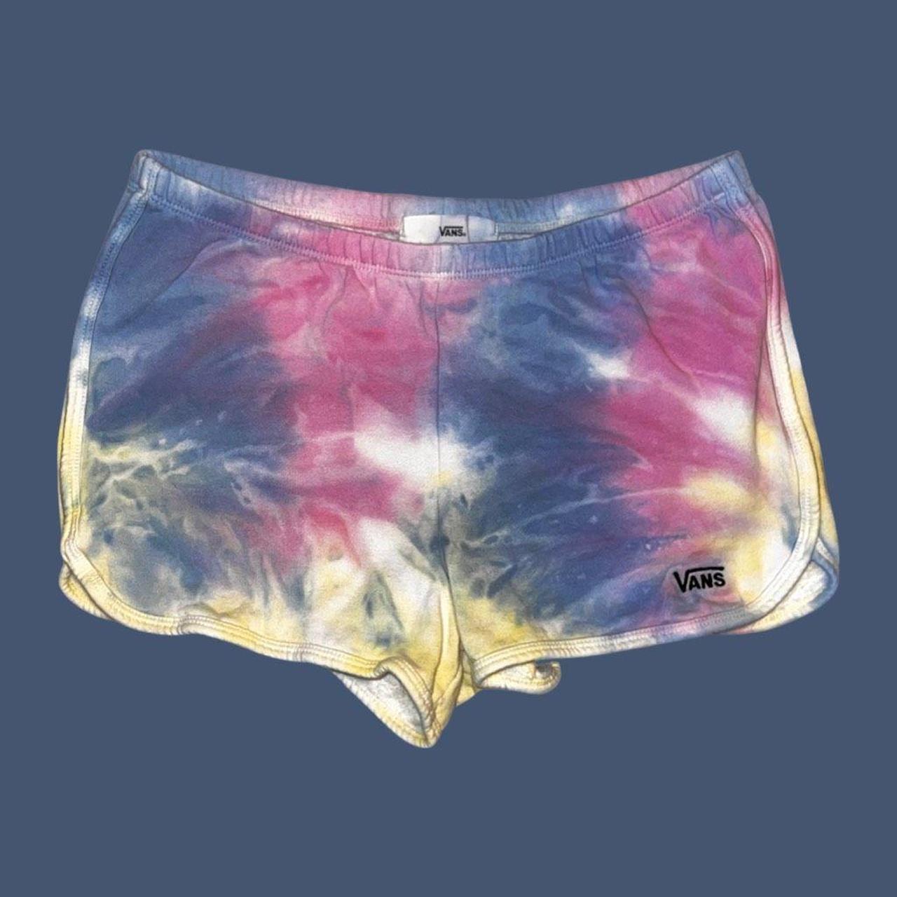 Vans shorts womens sale purple