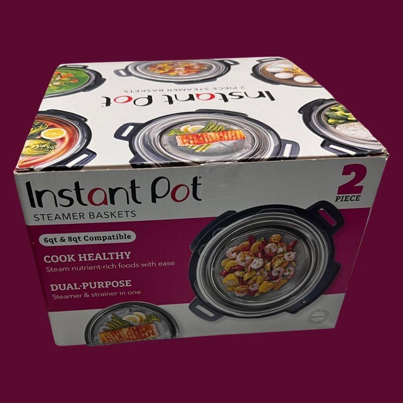 Instant pot 2 piece steamer online basket