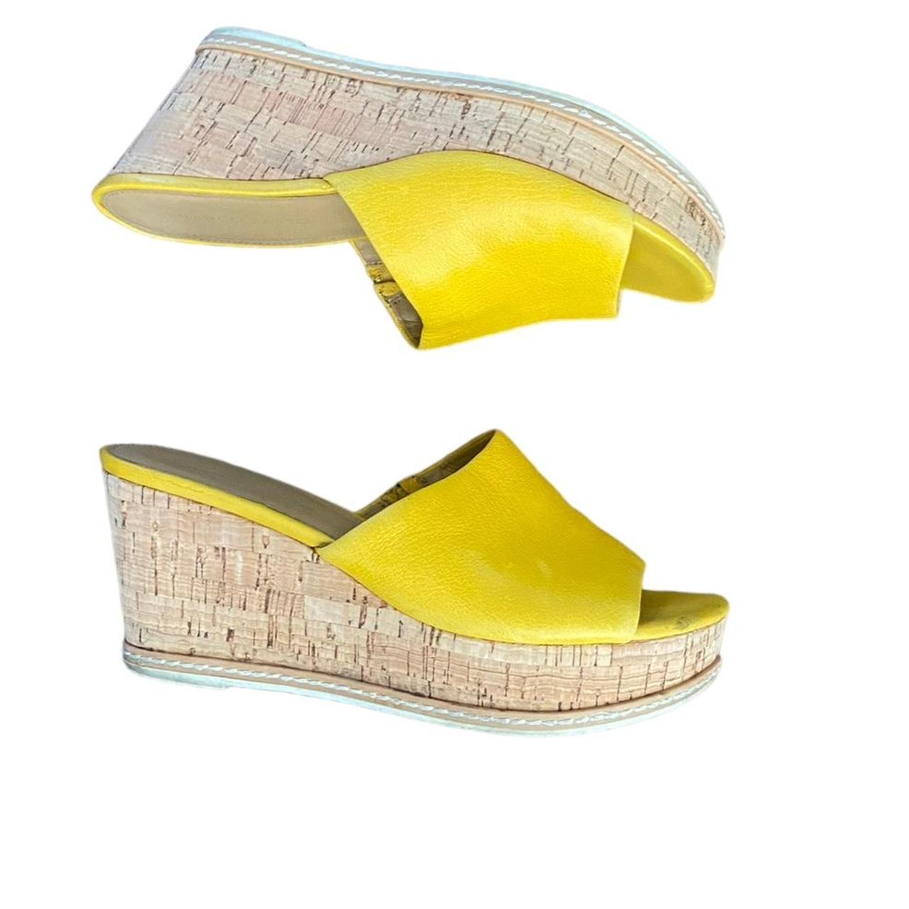 Franco sarto yellow on sale wedge