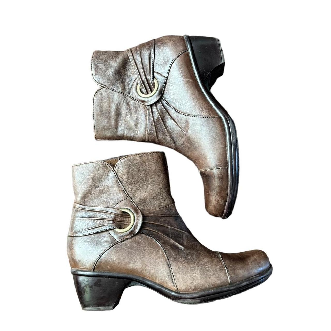 Clarks Bendables Boots Womens Ankle Booties Depop