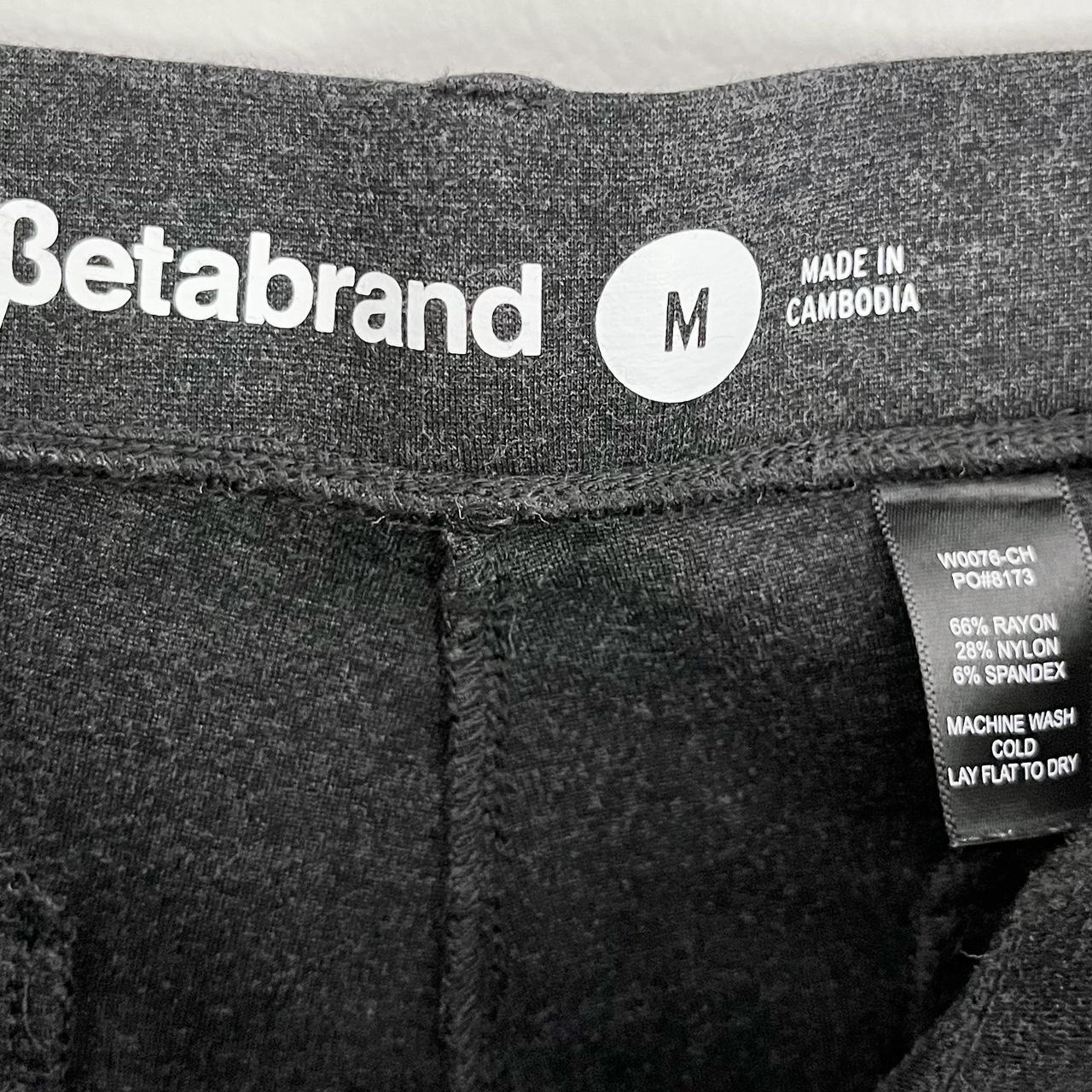 Betabrand women's straight leg classic dress pant - Depop