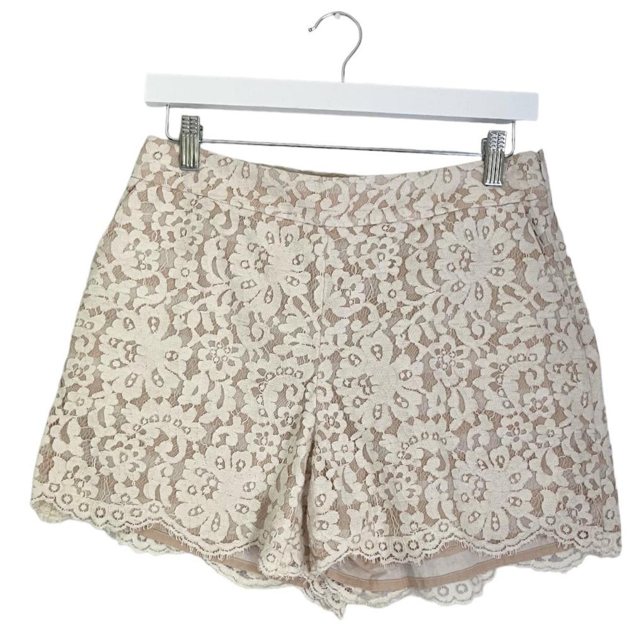  Women's Shorts Lace Overlay Shorts Shorts for Women