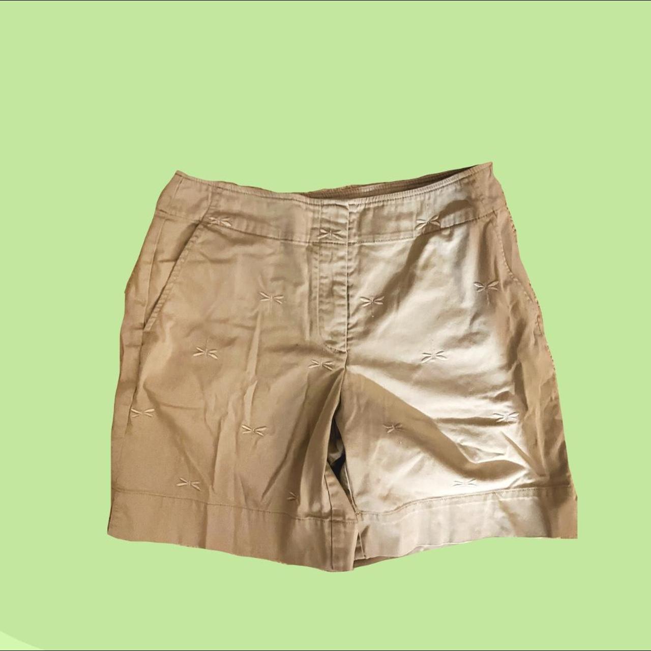 Talbots Women's Tan Shorts Depop