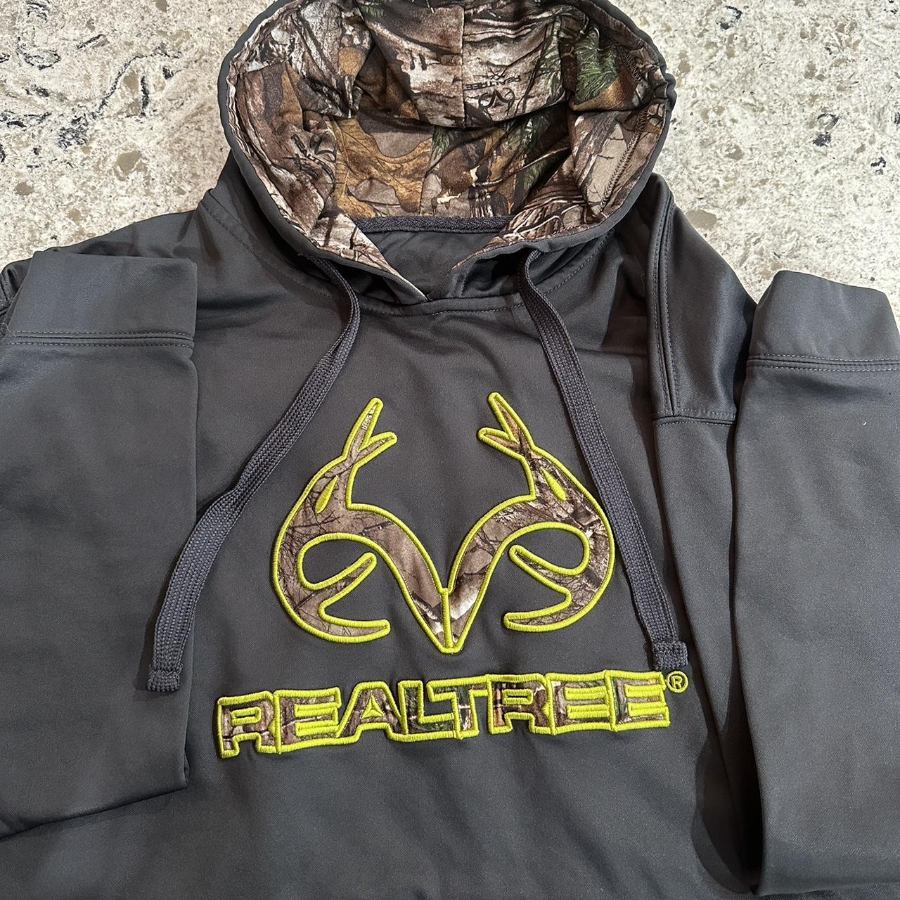 Lime green 2024 camo hoodie