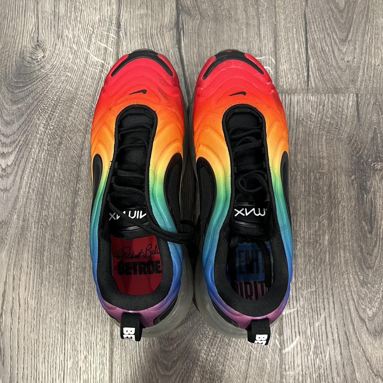 rainbow nike air max 720