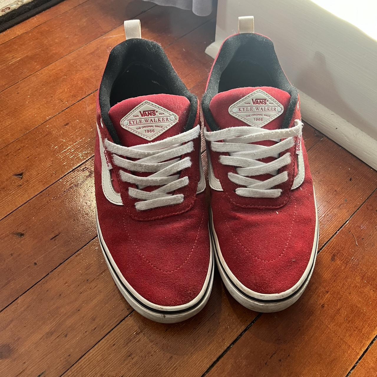 Vans kyle hot sale walker red