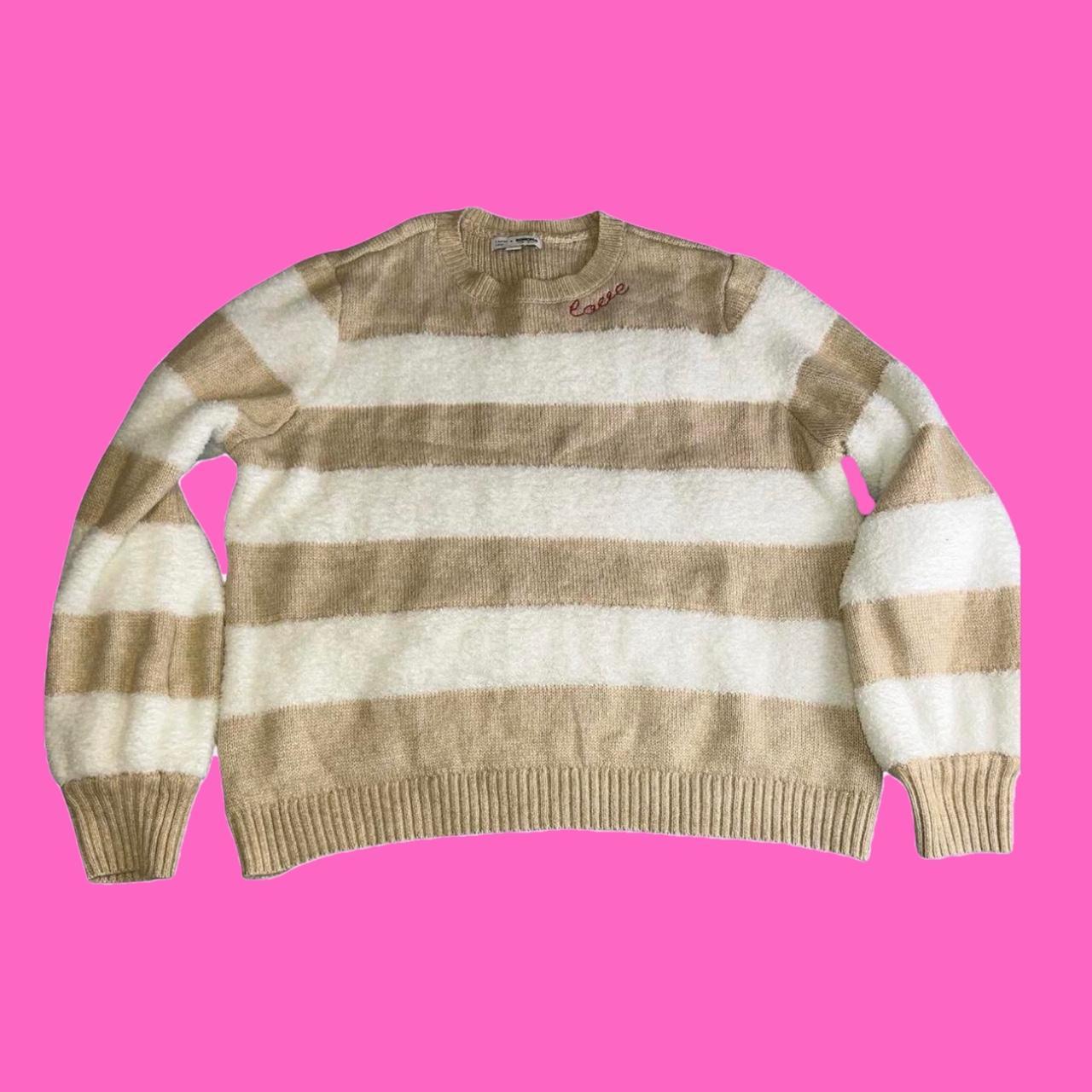 Lauren lane x Sonoma Fuzzy “love” Sweater there is... - Depop