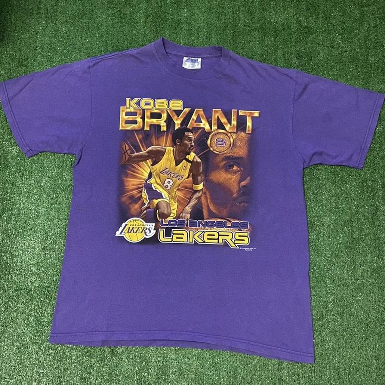 Vintage Kobe Bryant shirt. Vintage nba basketball... - Depop