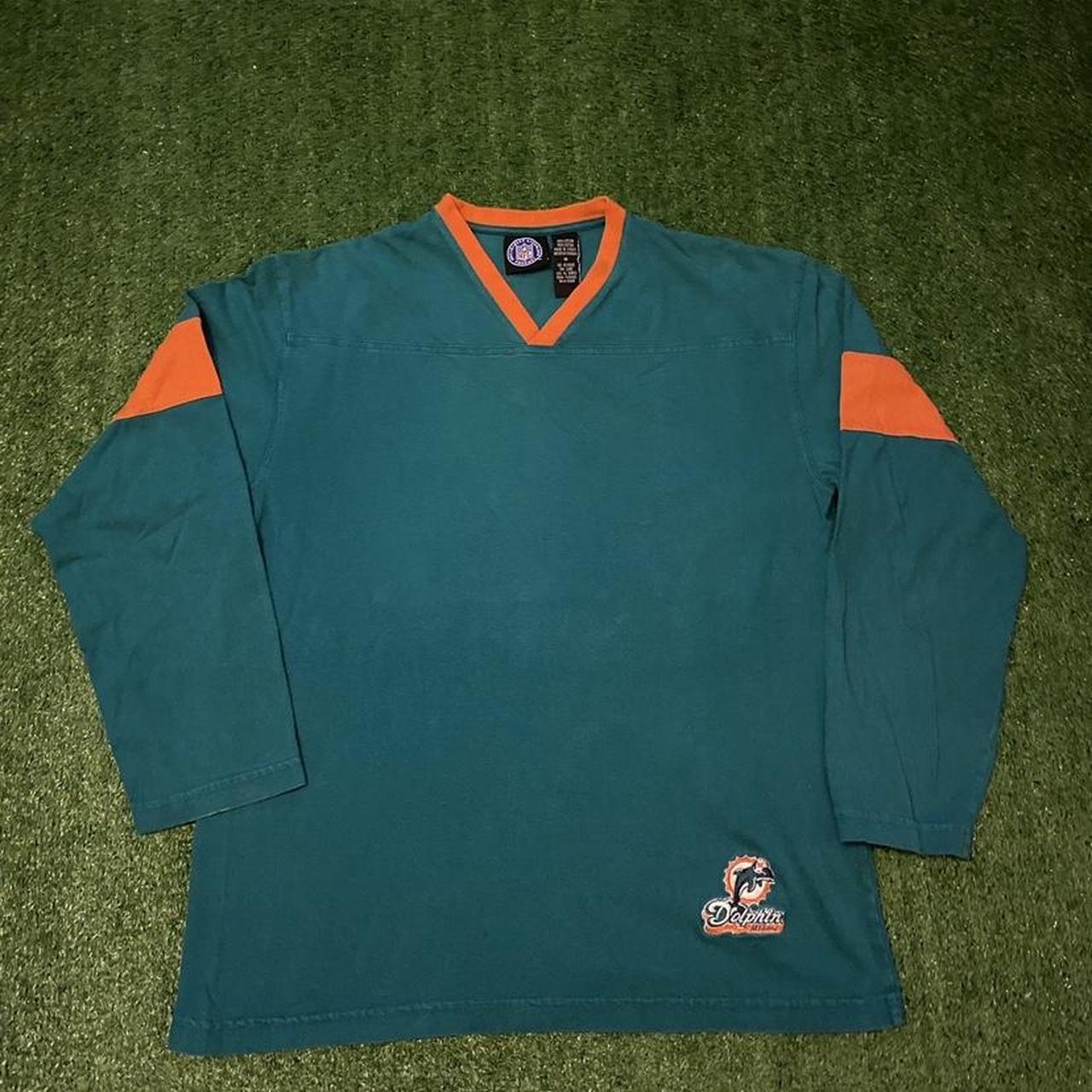 Vintage 2000 miami dolphins football shirt. Vintage - Depop