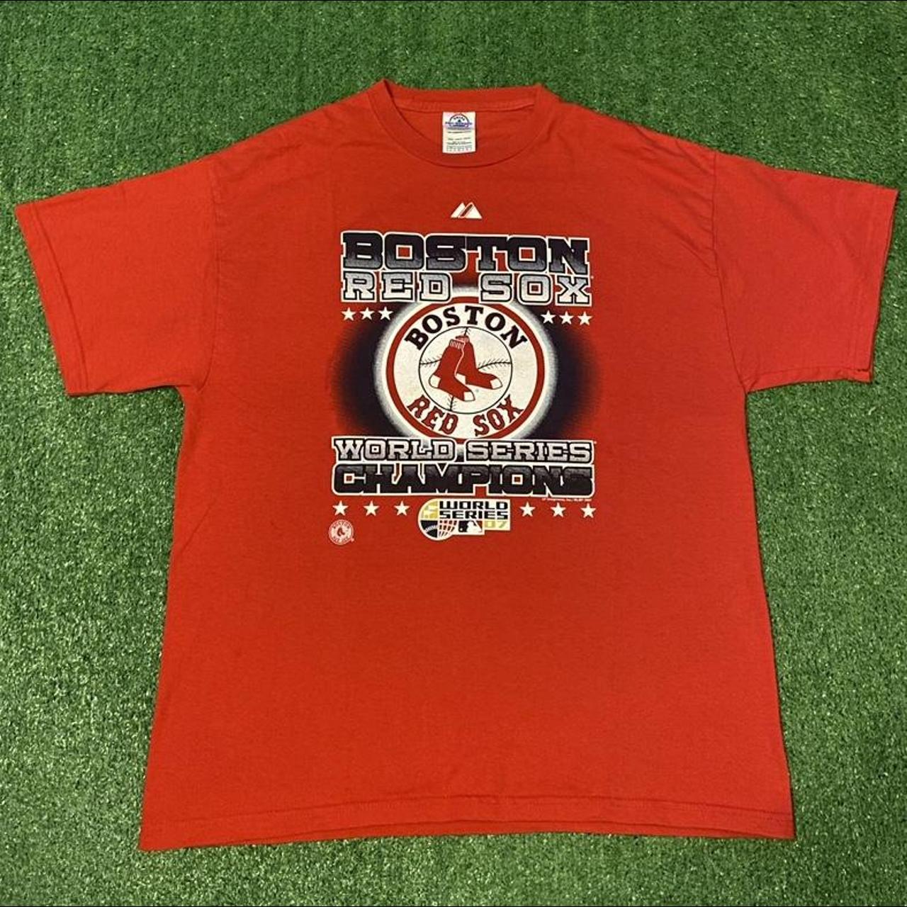 boston red sox world series shirt
