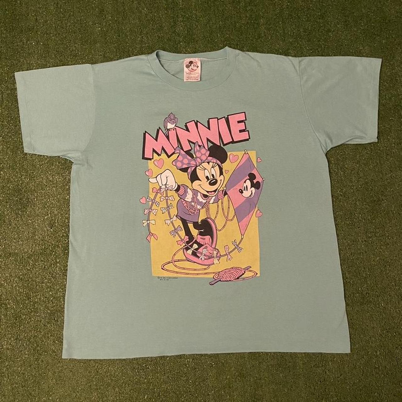 Disney Mickey Minnie Mouse T Shirt Old School Love Men's Cartoon