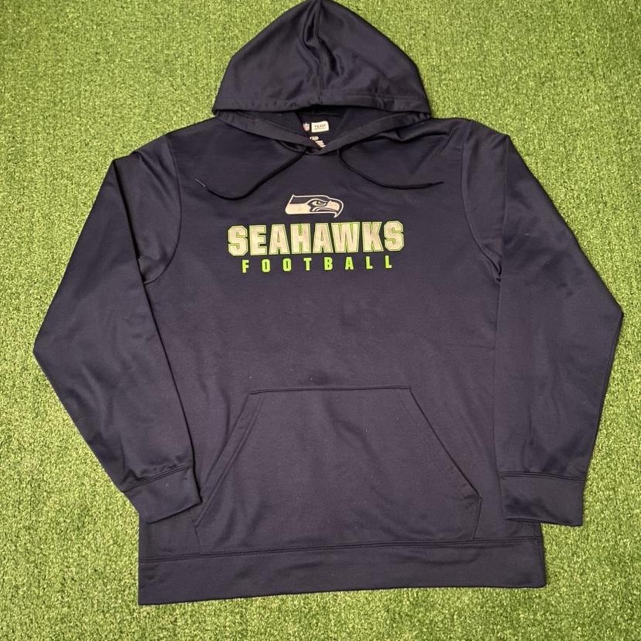 1980s Vintage Seattle Seahawks Sweatshirt Super - Depop