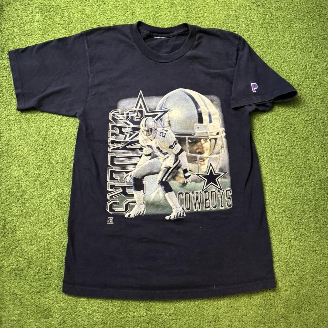 Vintage 90s sold Pro Player Dallas Cowboys Deion Sanders Tee