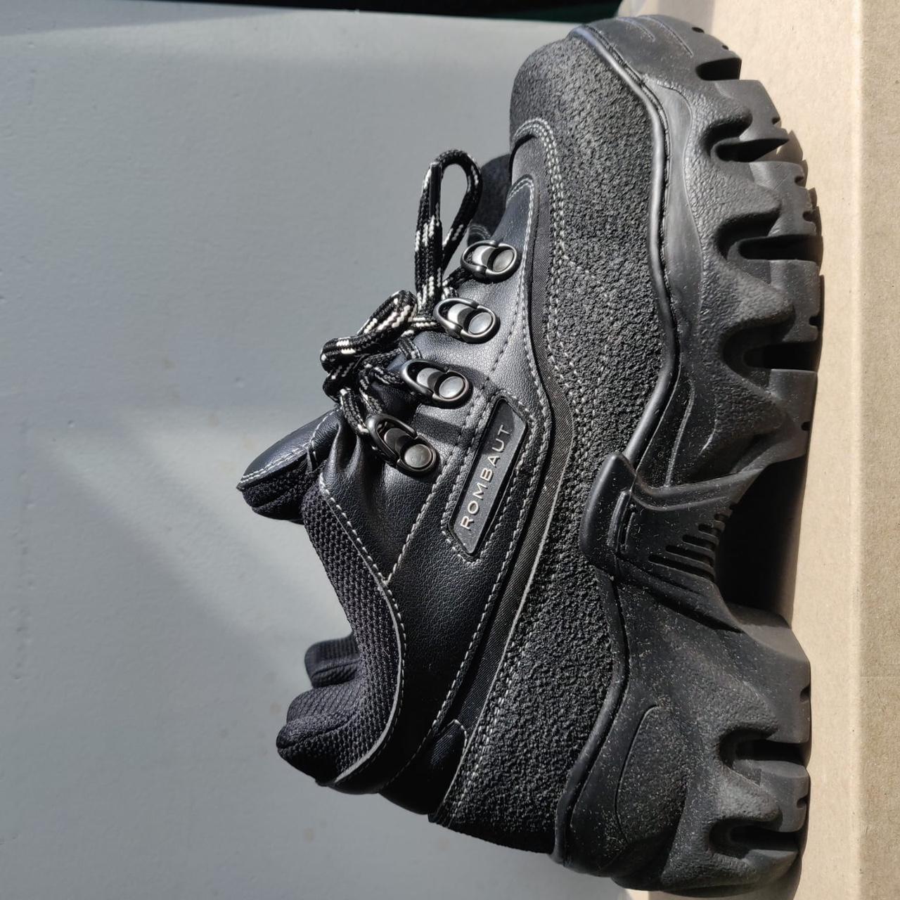 Rombaut Black Boccaccio II Asfalto Sneakers, never | Depop Rombaut Black Boccaccio II Asfalto Sneakers, never | Depop