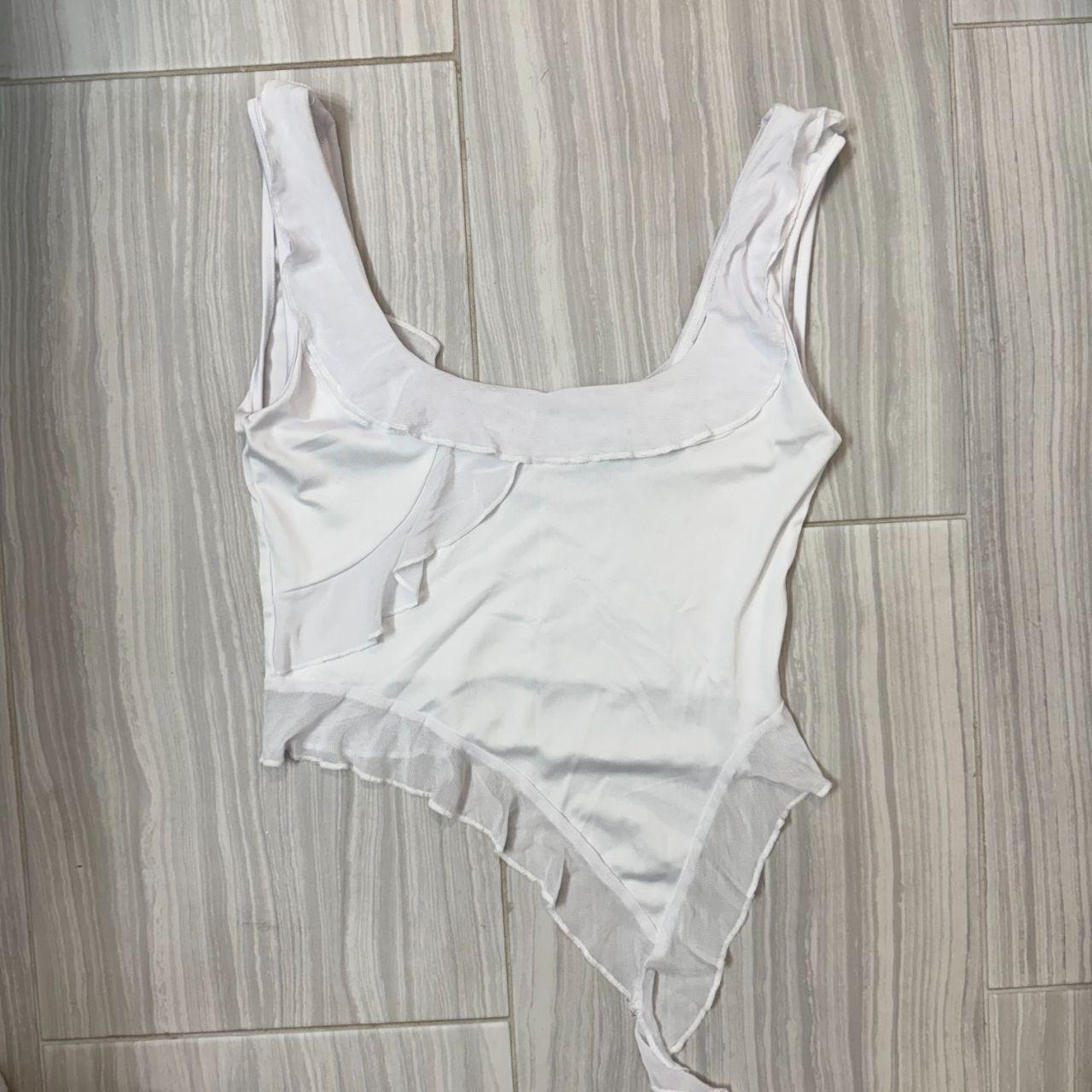 Source Unknown Women's Crop top - White - M – Whi… - image 1