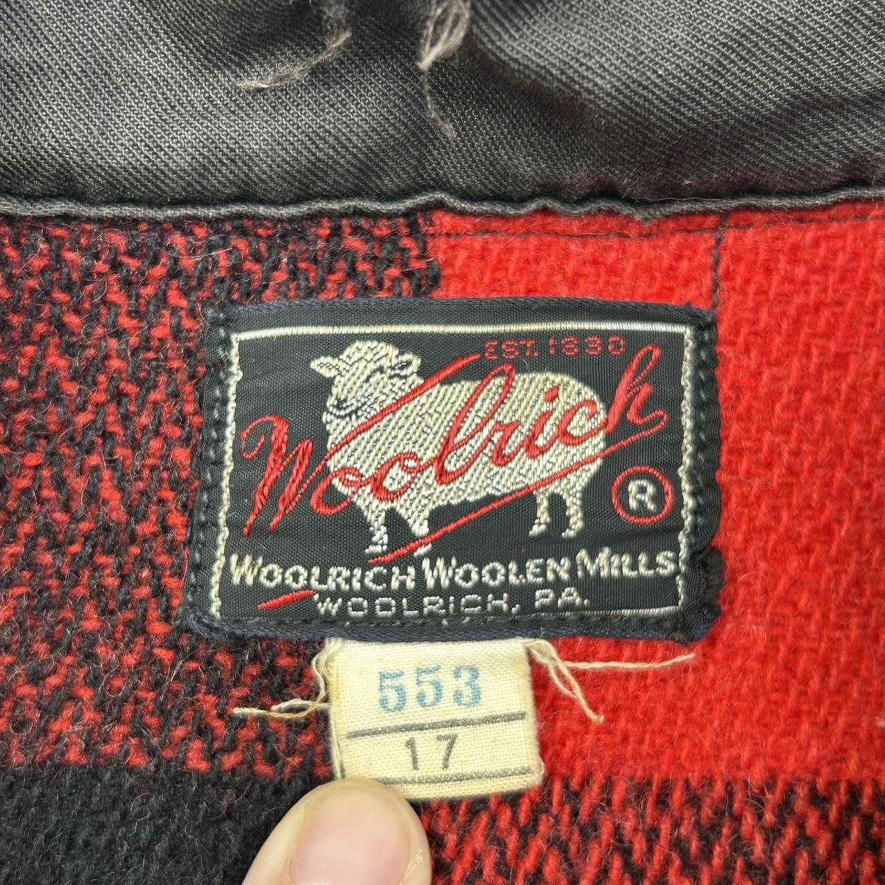 Woolrich Men's Shacket Jacket - Red/Multi - L – V… - image 2