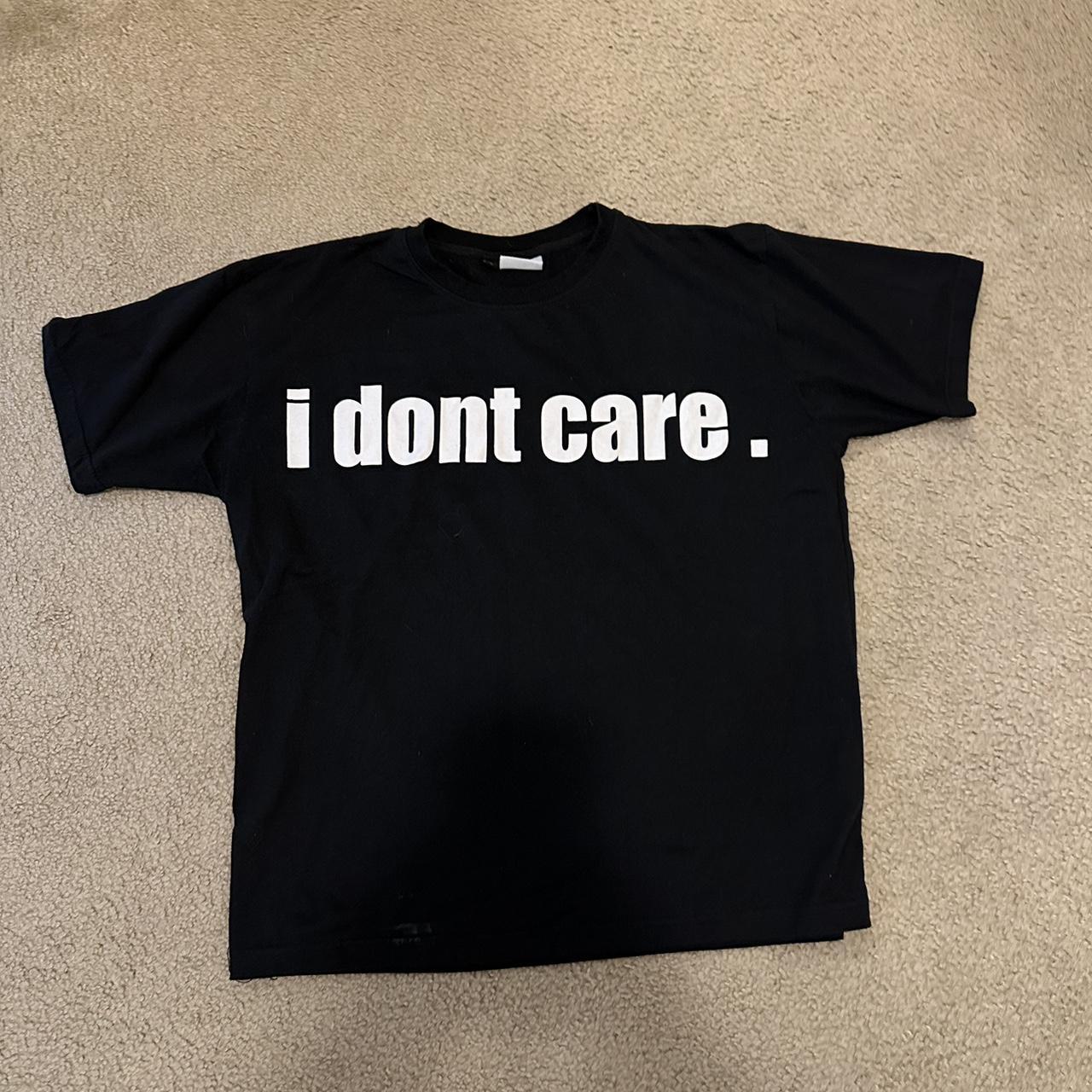 Droland Miller I don’t care. t shirt Size Large I... - Depop