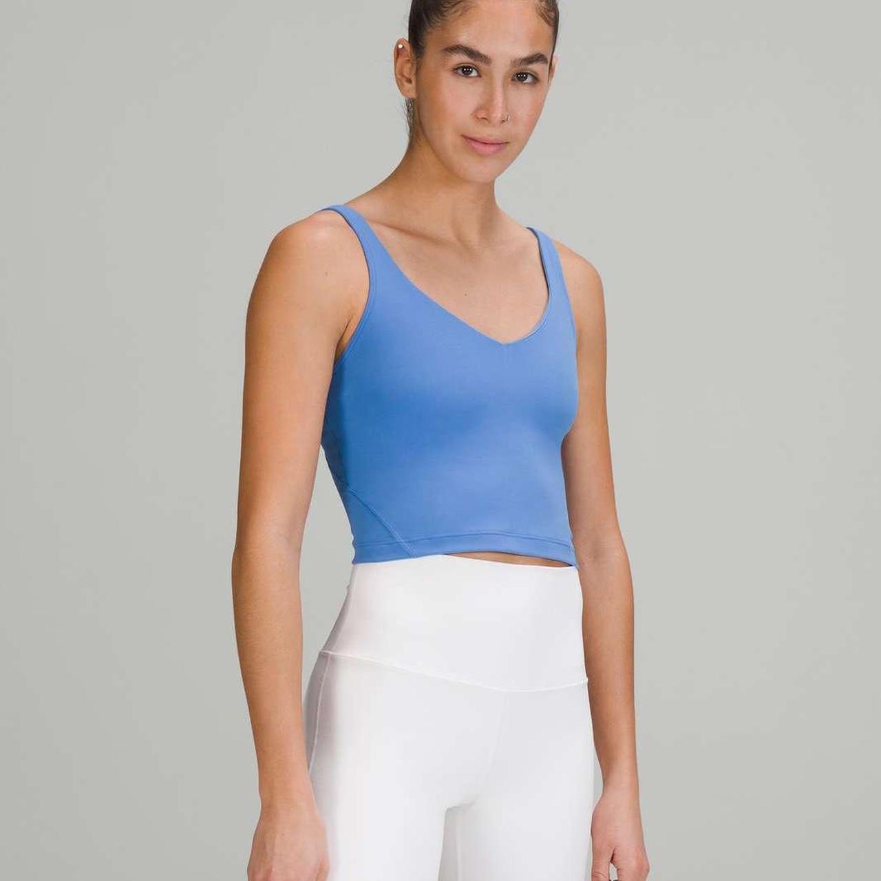 Pastel blue align tank cheapest