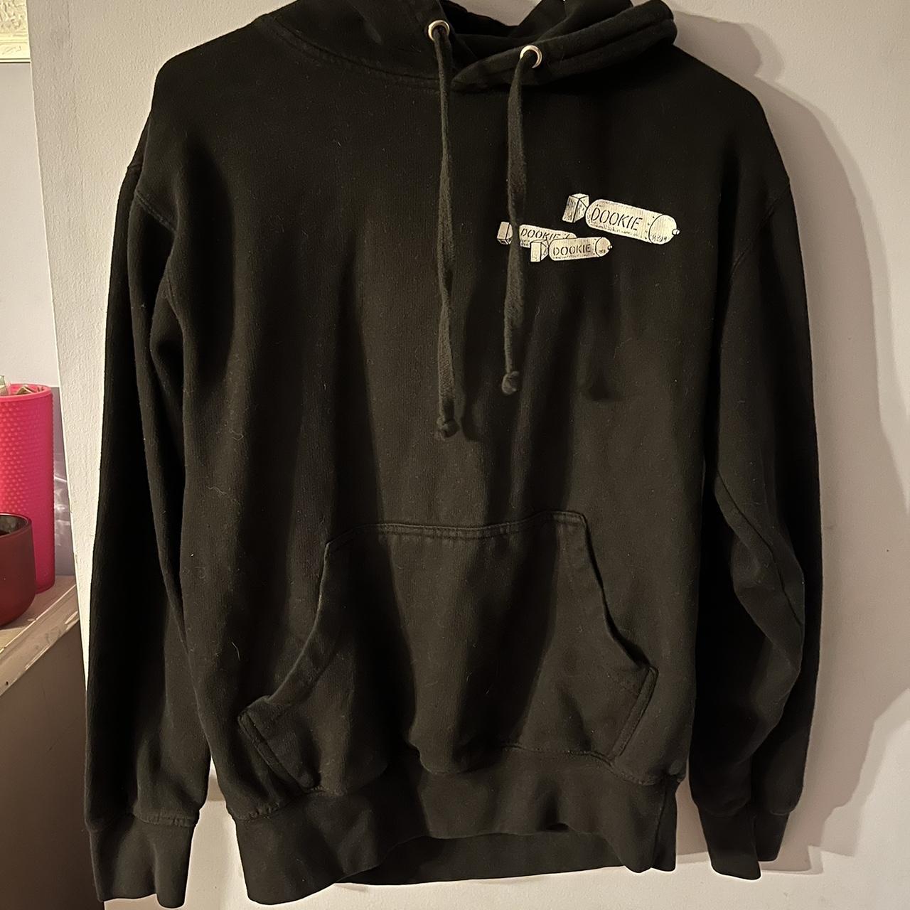 GREEN DAY DOOKIE ALBUM HOODIE SIZE SMALL used but in... Depop