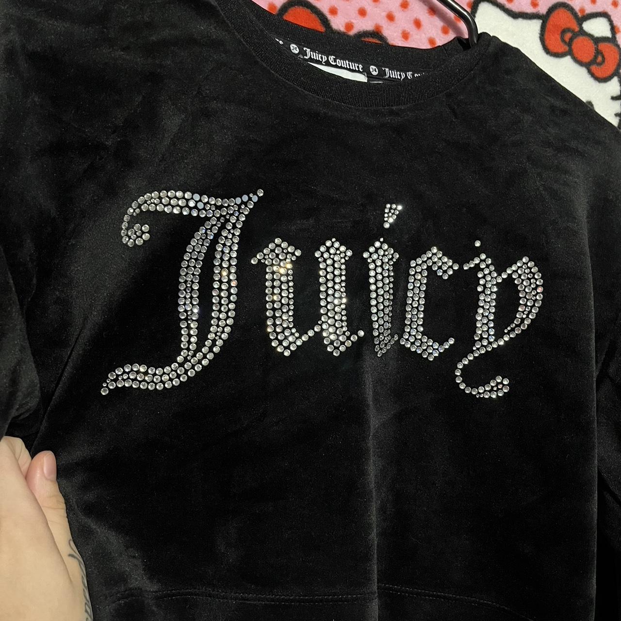 3 piece set! Juicy Couture “JUICY” bedazzled polka - Depop