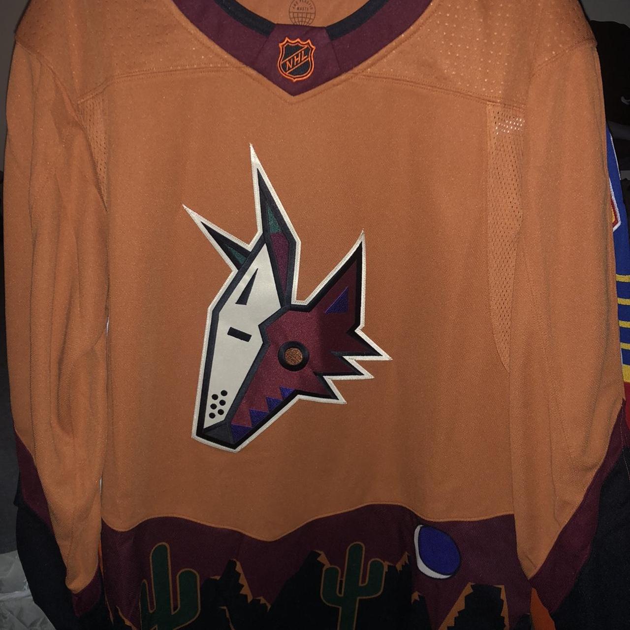 Arizona Coyotes Reverse Retro 2.0 jersey Size - Depop